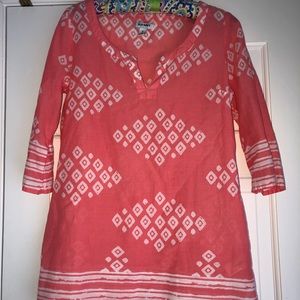 Old Navy Pink Summertime Shirt